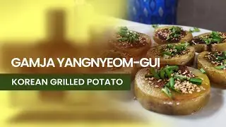 GAMJA YANGNYEOM-GUI || KOREAN TEMPLE GRILLED POTATO || VEGAN FOOD
