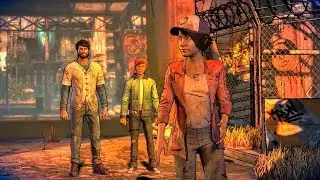 Clementine Says Goodbye to Javier and Gabe: Ending #2 (Walking Dead | Telltale Games)