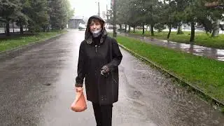ВЛОГ / ЛИВЕНЬ / ПРОГУЛКА / ПРОЛИВНОЙ ДОЖДЬ