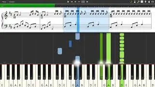 OneRepublic - Secrets - Piano tutorial and cover (Sheets + MIDI)