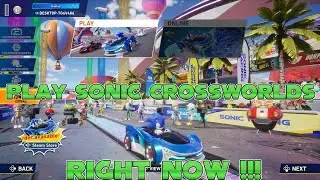 How to Play Sonic Racing Crossworlds offline before servers are up (PC Only)
