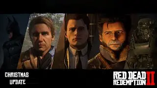 Christmas Update [ Batman | Power Armor | Indiana | Connor | Wolverine ] - Red Dead Redemption 2
