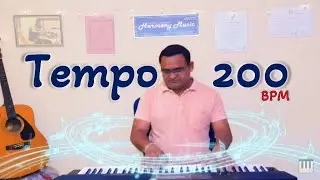 Demo Playing In TEMPO 200 BPM | Circle of Fifths | Piano Warm Up & Rhythm