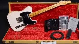Fender Custom Shop 1952 Telecaster heavy relic white blonde
