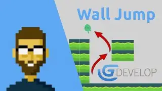 Wall Jump na GDevelop 5 - Tutorial - Deslizar e Pular na Parede