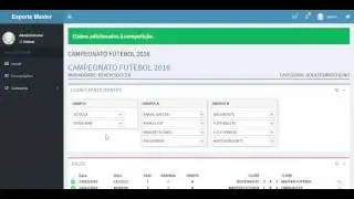 Esporte Master - Sistema para gest&atilde;o do esporte amador
