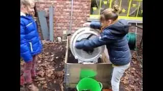 Compostzeef - CompostSifter - Compost zeven is kinderspel.