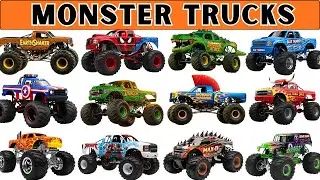 Monster Truck Names | Explore 20 Unique Monster Trucks for Kids
