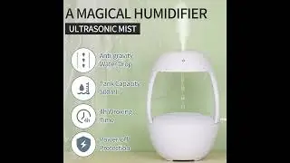 Anti Gravity Air Humidifier   Water Drop Mist Maker Fogger   Essential Oils Aroma Diffuser1