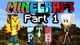 Let's Play Minecraft Feed The Beast Ultimate Reloaded! W/ @producerdude Part 1