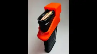 Magazine Speedloader for .308 / 7.62x51 AR-10 - 25 round .308 / 7.62x51 AR-10 loading - 2nd method