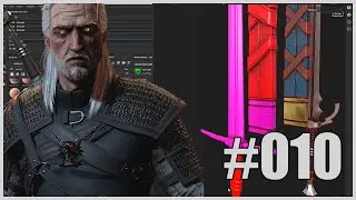 Game Character Creation - Gerald of Rivia #010 - UV/Bake/Texturing Swords