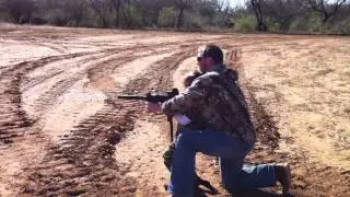 Dax shooting Uzi 9mm full auto