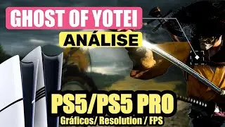 GHOST OF YŌTEI - PS5/PS5 PRO GRÁFICOS,RESOLUTION,FPS. Bora Conferir! #ghostofyotei #ps5 #ps5pro