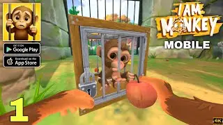 Официальный запуск I Am Monkey Mobile. Прохождение игры. Часть 1 (Android/iOS)