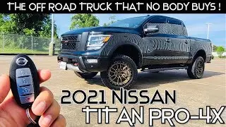 2021 Nissan Titan PRO-4X: Start up & Full Review