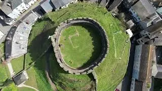 Totnes Castle (Drone)