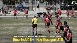 FULL GAME | Boca Jrs U16 vs Key Biscayne U16 | 4/5/2025