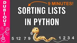 Sorting Lists In Python