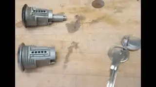 Repairing hatchback lock in the LeBaron