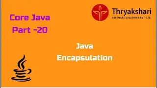 Encapsulation In Java