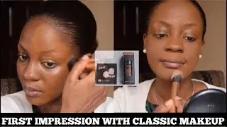 Testing Classic Makeup Matte Foundation & HD Powder - First Impressions | Omobola Missglam