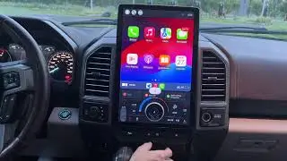How to use KNOB controlling climate in F150 OEM Sync4 system (NOT aftermarket android tablet)