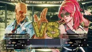 SFV Champion Edition 🔥 broski (ORO) Vs 4KJammerz (POISON) 🔥 Online Match's 05-16-2023