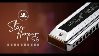 STAN HARPER 56 | CHROMATIC HARMONICA | SHG HERING