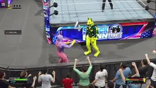 WWE 2K25: Criszilla Cyber-Wolf VS. Jax