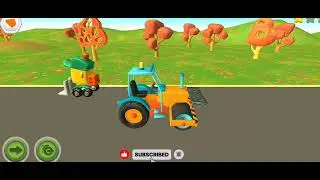 Road Roller Road Banata Hai  | Heavy Machine Road Construction | Kids & Shorts Video#animation_JH 01