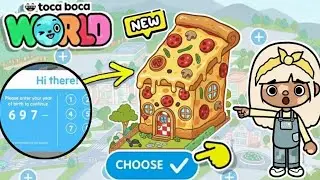 НОВАЯ ПИЦЦЕРИЯ В ТОКА-БОКА! БЕСПЛАТНЫЙ КОД ДЛЯ ПИЦЦЕРИИ TOCA LIFE WORLD 🌎
