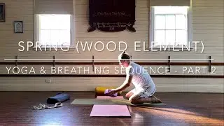 Spring (Wood Element) Yoga & Breathing Sequence - Part 2 (30 mins.)