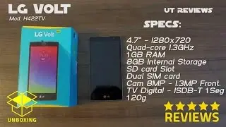 Smartphone LG Volt H422 TV an&aacute;lise e review - LG Electronics - LG Spirit