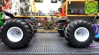 Modificando chasis y amortiguadores, Proyecto Monster truck RC Capitulo  2° |DRONEPEDIA