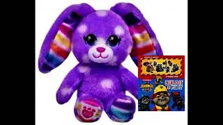 SF Purple Dot Bunny Playing Rubble & Crew: Build It & Fix It Magnet Book