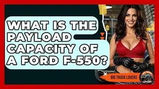 What Is The Payload Capacity Of A Ford F-550? - Big Truck Lovers