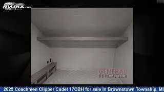 Unbelievable 2025 Coachmen Clipper Cadet Travel Trailer RV For Sale in Brownstown Township, MI