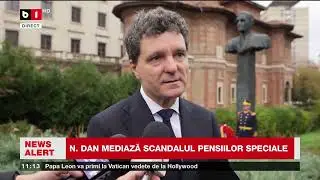 CE SPUNE N. DAN, DESPRE PLÂNGEREA CSM LA ADRESA OANEI GHEORGHIU_Știri B1TV_11 nov. 2025