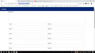 Demonstration of our minor project : CodeRank , Group : G 44