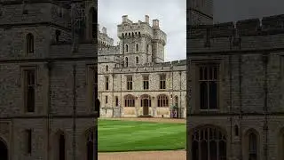 Let's go inside Windsor Castle! 🏴󠁧󠁢󠁥󠁮󠁧󠁿🏰 4K England Walking Tour Relaxing Travel #shorts