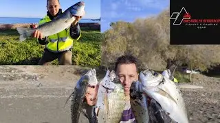 Ψάρεμα λαβράκι τέρας!!!😱και το ψάρεμα τίς τσιπούρας μέρος 3🎄😊.