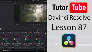 Davinci Resolve Tutorial - Lesson 87 - Sat vs Lum