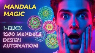 Mandala Magic for Adobe Stock 🤯 | Create & Sell Trending Vector Mandala Designs 2025
