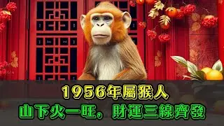 天機已動！1956年丙申屬猴人正式翻身🔥佛語點破：山下火一旺，年底「三路財」同時入命，擋都擋不住！#1956年屬猴 #丙申猴 #生肖猴運勢 #山下火命 #翻身大運 #財運爆發