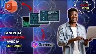 Comment r&eacute;aliser une pr&eacute;sentation pawer point facilement avec IA de Gamma #gamma #word #ia