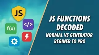 Normal Function vs Generator Function in JavaScript 🔥 Explained | CodeWithAswin | Tamil