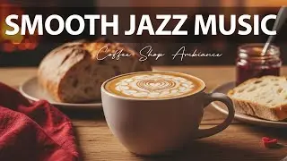 Smooth Jazz Music ☕Coffee Shop Ambiance and Relaxing Jazz Cafe Music for Studying & Work