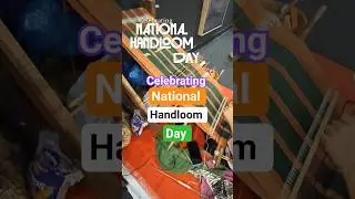 #HandloomsDay#NationalHandloomDay#SupportHandloom#WeavesOfIndia#SustainableFashion#VocalForLocal