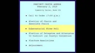 The Caucus Process (and How You Can Help)